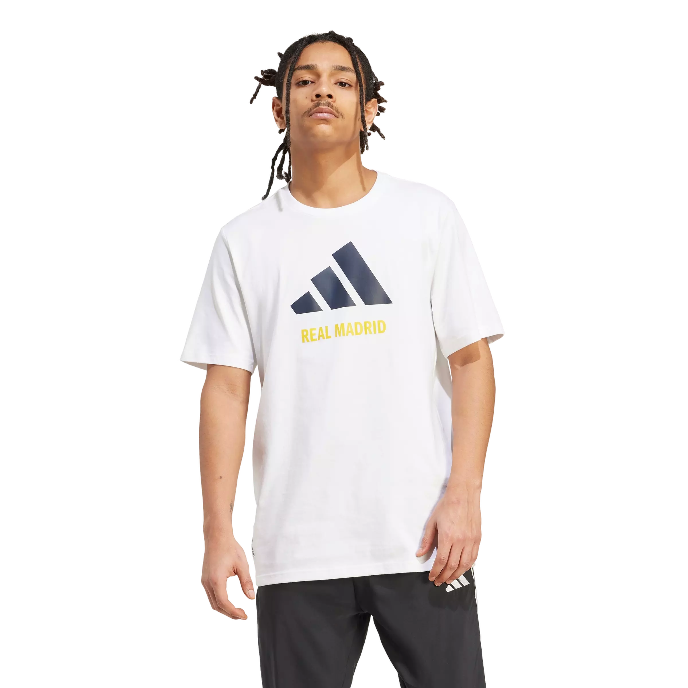 Tシャツ・カットソー adidas originals Real Madrid VRCT Tee - white adidas Real Madrid VRCT Tee